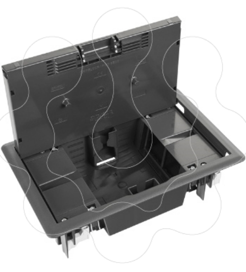 Imagem de Caixa chao cinzenta - 8 modulos