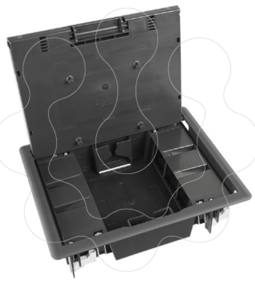 Imagem de Caixa chao cinzenta - 12 modulos