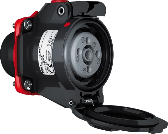 Imagem de 2514017, TOMADA ATEX Zona 1/21 DXN1 GRP, 220 250V / 380 440V AC, 20A 3P+N+T MARECHAL