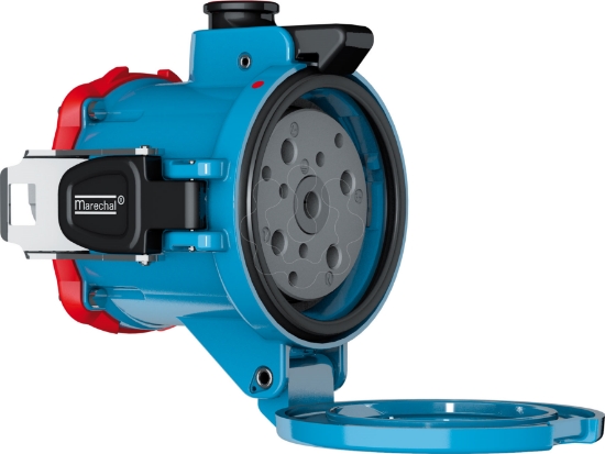 Imagem de 3994013, TOMADA DS9 METAL,400V AC 150A, 3P+T MARECHAL