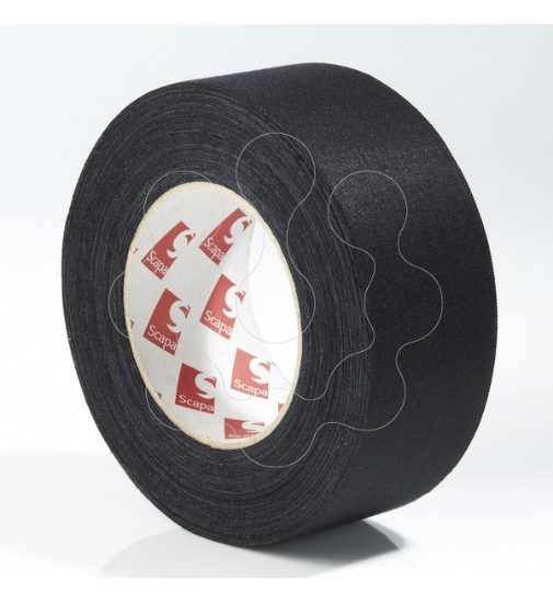 Imagem de "3160, 50mm x 50m, Cor PRETA Fita ""Americana"", SCAPA "