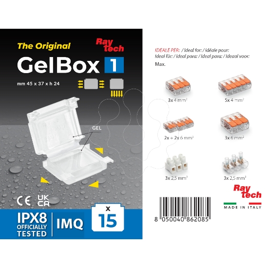 Imagem de GELBOX 1, Caixa de Gel Isolante - 45x37x24mm - Pack 15uns