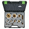 Imagem de 50766797, Conjunto Slug-Splitter, Saca-Bocados p/Aço Inox, ISO 16-63