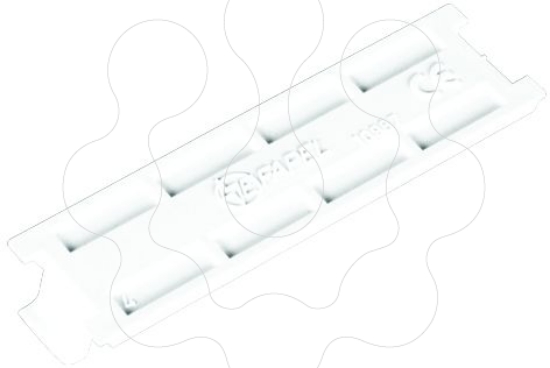 Imagem de CLIP P/SUPORTE DE CABOS LIVRE HALOGÉN BRANCO