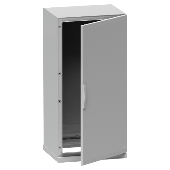 Imagem de Caixa poliéster vers.PLAZ c/rodapé fundo aberto 1250x750x420 IP54