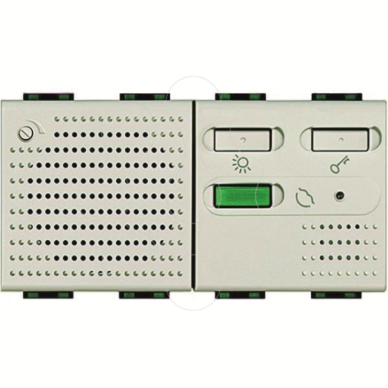 Imagem de Livinglight - Campainha eletrónica 12 V -  Branco, 2 módulos