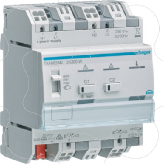 Imagem de Variador 2 canais 300W KNX