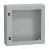 Imagem de Porta vidrada CRN Spacial sem placa de montagem A600xL600xP200 IP66 IK08 RAL7035...