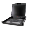 Imagem de Consola LCD de Bastidor de 19" da APC