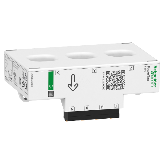 Imagem de Sensor de energia sem fios PowerTag Flex 160 A 3P/3P+N montagem superior e inferior