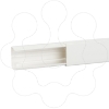 Imagem de Dexson - calha - 40x25 mm - 1 compartimento - sem adesivo - PVC - branco