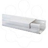 Imagem de Dexson - calha - 60x40 mm - 1 compartimento - sem adesivo - PVC - branco