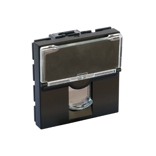 Imagem de MOSAIC RJ45 CAT.6 UTP 2MD PRET