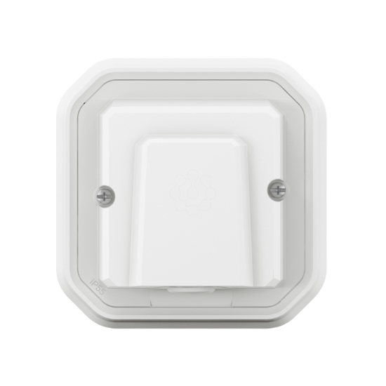 Imagem de Plexo IP 55 monobloco encastrar - Saída de cabos 16 A, Branco