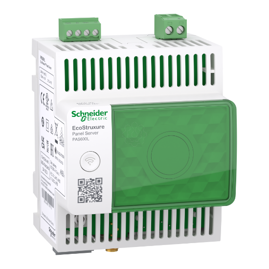 Imagem de EcoStruxure Panel Server Universal, concentrador sem fios e gateway Modbus a 24V CC
