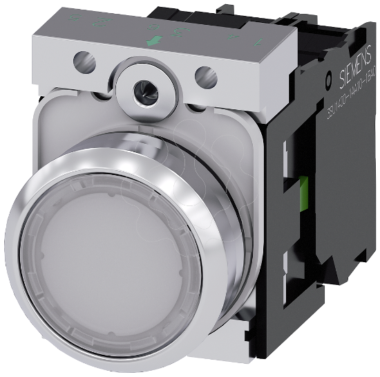 Imagem de Illuminated pushbutton, white