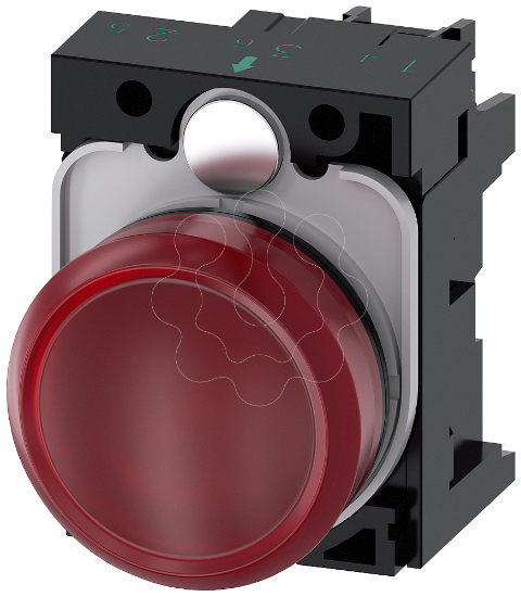 Imagem de Indicator light, red