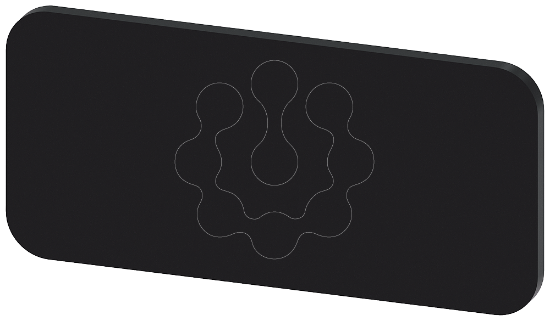 Imagem de Labeling plate, self-adhesive