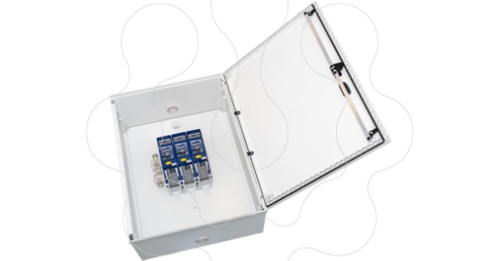 Imagem de Portinhola PBTE equipada Trifásica ISF2 e Base de Neutro Seccionável