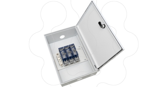 Imagem de Portinhola PBT equipada Trifásica ISF00 e Base de Neutro Seccionável