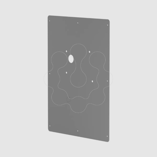 Imagem de Adaptador para 2? carregador para Pedestal Eiffel