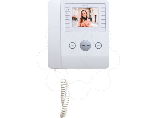 Imagem de Videoporteiro com Auscultador AGATA VC 3,5''