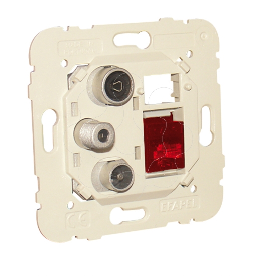 Imagem de TOM MISTA R TV SAT RJ45 CAT 6 UTP ESTRIted