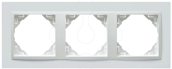 Imagem de ESPELHO TRIPLO BRANCO/BRANCO