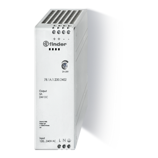 Imagem de ALIMENTACAO SWITCHING 5A 24V 120W