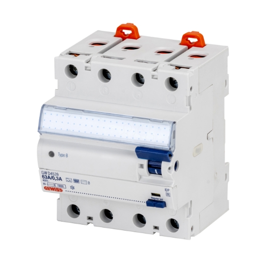 Imagem de Disjuntor Diferencial Puro IDP 4P 40A Classe B Imunidade 0,03 - 4 Mód