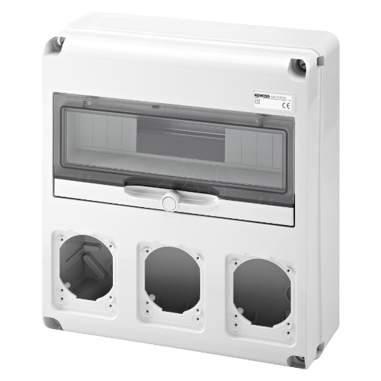 Imagem de Quadro Q-DIN 14M 3 Bases 16/32A IP65