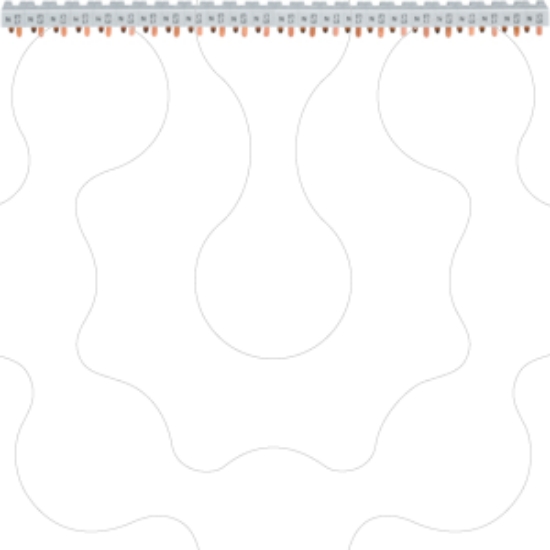 Imagem de Pente de lig. 3P+N 63A p/sist. P+N 24M