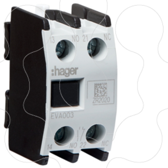 Imagem de Contacto Aux. ligação frontal 1NA+1NF