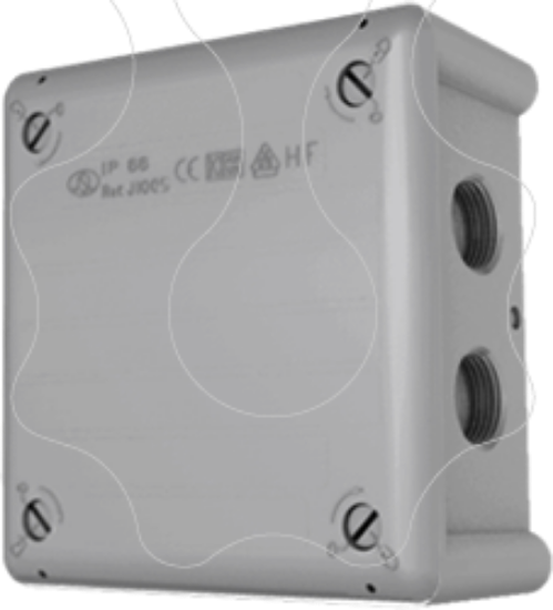 Imagem de Caixa estanque com entradas roscadas 7xM20 J100 S/M0 BOXLINE