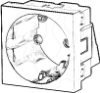 Imagem de Módulo de aparelhagem 45x45   Tomada Schuko 16 A/250V 2P+T Encarnado   Trifásica