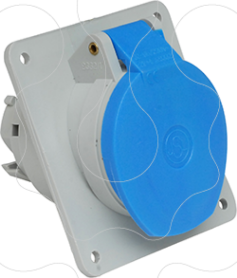 Imagem de Tomada Interior Industrial IP44 de 16 Ampere - Monofásica