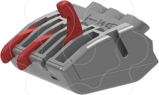 Imagem de SOLFLEX   Ligador rápido conductores rígidos e flexíveis 222 3 SOLFLEX