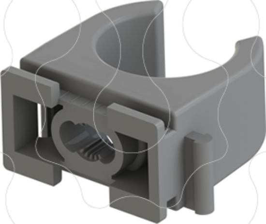 Imagem de Abraçadeira agrupável FIX SERIE 200 para cabos e tubos - 210