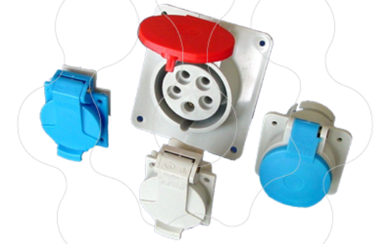 Imagem de Tomada Interior Industrial IP44 de 16 Ampere - Monofásica