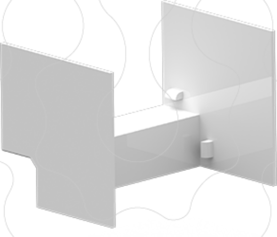 Imagem de Acessório INWAY - Ângulo Interior 80x40