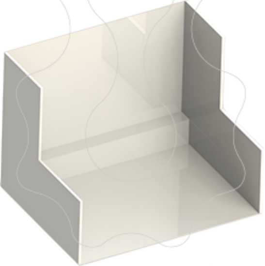 Imagem de Acessório INWAY - Ângulo Exterior 100x40