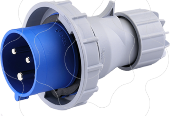 Imagem de Ficha Industrial IP67 de 32 Ampere - Monofásica