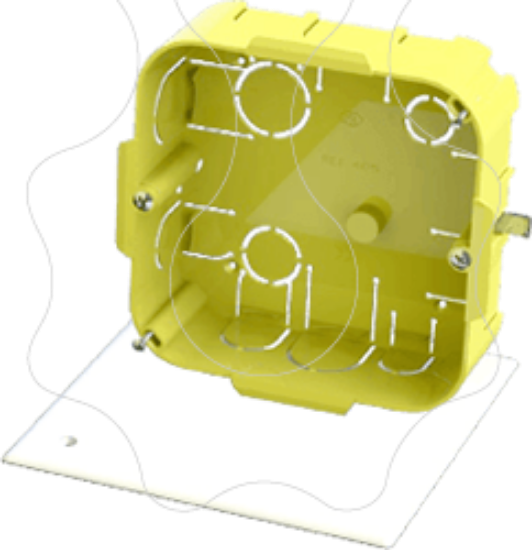 Imagem de Caixa de derivação com tampa 405 - para pladur