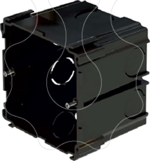 Imagem de Caixa de aparelhagem 318 - para tijolo