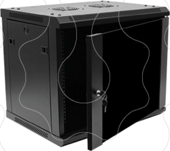 Imagem de Bastidor de Parede de 2 corpos 9U - B-02BC-9U