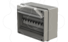 Imagem de Quadro de distribuição estanque com paredes lisas 250-9L