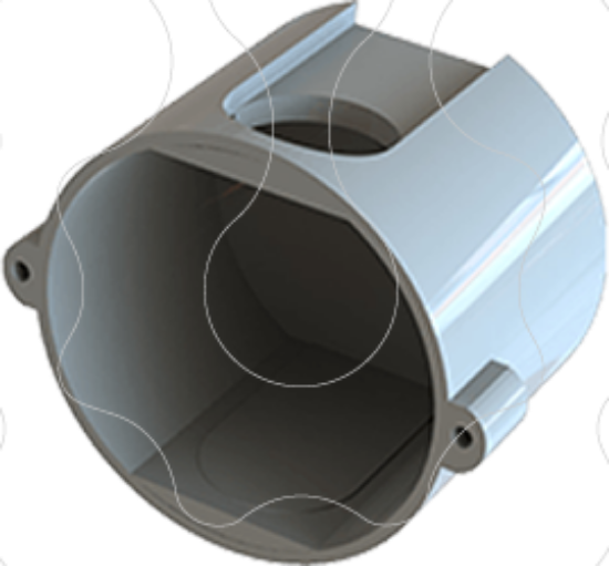 Imagem de Caixa de aplique sem tampa 402-ST - para tijolo