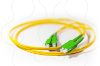 Imagem de Fibra óptica monomodo ITU T G.657 classe LSZH. Pré conectorizada   Patchcord 18 mt de 2 fibras monomodo 3.0mm conectorizada SC/APC SC/APC   PAC180SM30