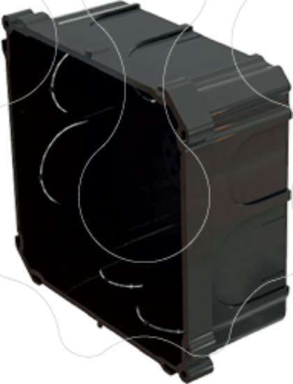 Imagem de Caixa de derivação agrupável sem tampa 315A-ST - para tijolo