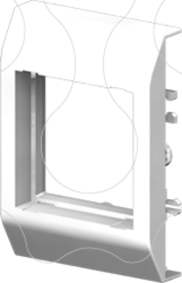 Imagem de Acessório INWAY - Espelho simples p. aparelhagem 45x45